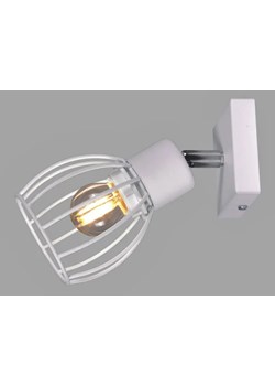 Biały minimalistyczny kinkiet druciany - 4X S579 T2-W20 - id: 22651 - marki Lumes - 173756908 Biały minimalistyczny kinkiet druciany - 4X S579 T2-W20 ze sklepu Edinos.pl w kategorii Lampy ścienne - zdjęcie 173756908