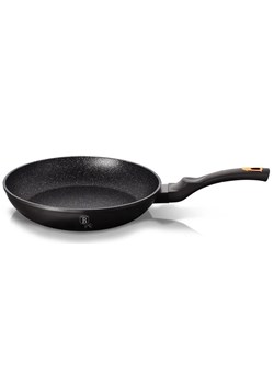 Czarna patelnia z powłoką anty-przywierającą 28 cm K2-A73 ze sklepu Edinos.pl w kategorii Naczynia - zdjęcie 173757308