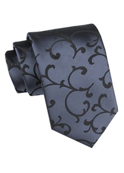 Męski Krawat - Angelo di Monti - Stalowy Kolor KRADM2161 ze sklepu JegoSzafa.pl w kategorii Krawaty - zdjęcie 173758345