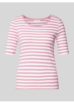 T-shirt z okrągłym dekoltem ze sklepu Peek&Cloppenburg  w kategorii Bluzki damskie - zdjęcie 173760395