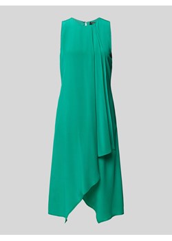 Sukienka koktajlowa z wiskozy w jednolitym kolorze ze sklepu Peek&Cloppenburg  w kategorii Sukienki - zdjęcie 173760469