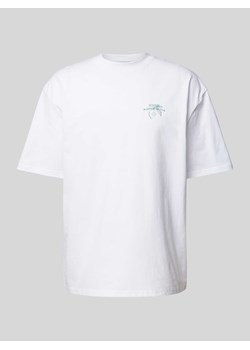 T-shirt o kroju oversized z nadrukiem z logo model ‘GORET’ ze sklepu Peek&Cloppenburg  w kategorii T-shirty męskie - zdjęcie 173760527
