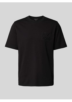 T-shirt z wyhaftowanym logo model ‘CHARM’ ze sklepu Peek&Cloppenburg  w kategorii T-shirty męskie - zdjęcie 173760739
