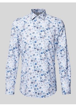 Koszula biznesowa o kroju Super Slim Fit z kołnierzykiem typu kent ze sklepu Peek&Cloppenburg  w kategorii Koszule męskie - zdjęcie 173760787