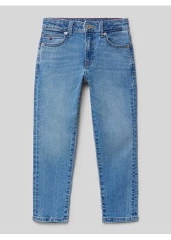 Jeansy o kroju straight fit z 5 kieszeniami ze sklepu Peek&Cloppenburg  w kategorii Spodnie chłopięce - zdjęcie 173760808