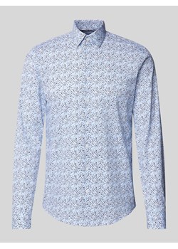 Koszula biznesowa o kroju slim fit z kołnierzykiem typu kent model ‘Bari’ ze sklepu Peek&Cloppenburg  w kategorii Koszule męskie - zdjęcie 173760828