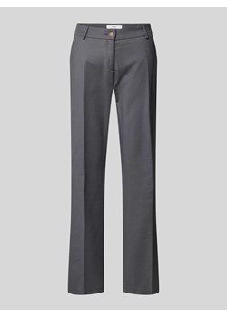 Spodnie materiałowe o kroju regular fit ze szlufkami na pasek model ‘Style.Maron’ ze sklepu Peek&Cloppenburg  w kategorii Spodnie damskie - zdjęcie 173760937