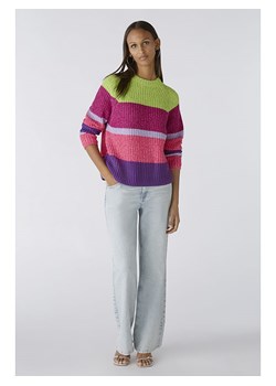 Oui Sweter w kolorze fioletowo-zielono-różowym ze sklepu Limango Polska w kategorii Swetry damskie - zdjęcie 173761275