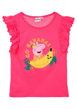 Peppa Pig Koszulka &quot;Świnka Peppa&quot; w kolorze różowym ze wzorem ze sklepu Limango Polska w kategorii Bluzki dziewczęce - zdjęcie 173761897