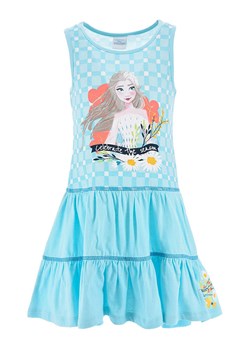 Disney Frozen Sukienka &quot;Kraina lodu&quot; w kolorze błękitnym ze wzorem ze sklepu Limango Polska w kategorii Sukienki dziewczęce - zdjęcie 173761935