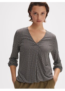 OPUS Koszulka w kolorze brązowo-czarnym ze sklepu Limango Polska w kategorii Bluzki damskie - zdjęcie 173762825