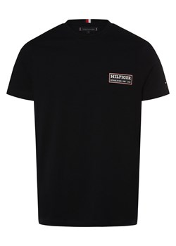 Tommy Hilfiger Koszulka męska Mężczyźni Bawełna granatowy jednolity ze sklepu vangraaf w kategorii T-shirty męskie - zdjęcie 173763215