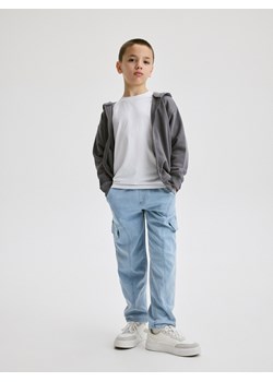 Reserved - Elastyczne jeansy balloon - niebieski ze sklepu Reserved w kategorii Spodnie chłopięce - zdjęcie 173763939