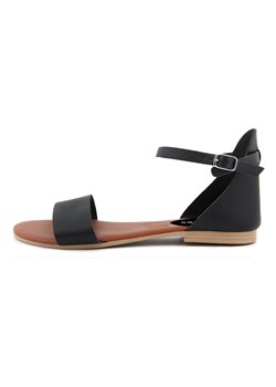 Studio 88 Skórzane sandały w kolorze czarnym ze sklepu Limango Polska w kategorii Sandały damskie - zdjęcie 173764526
