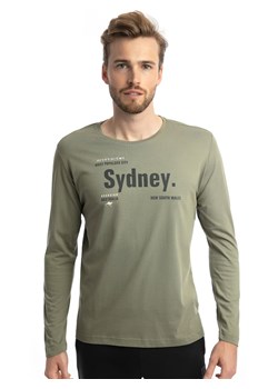 Roadsign Koszulka w kolorze khaki ze sklepu Limango Polska w kategorii T-shirty męskie - zdjęcie 173764538