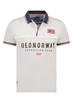 Geographical Norway Koszulka polo &quot;Kerato&quot; w kolorze białym ze sklepu Limango Polska w kategorii T-shirty męskie - zdjęcie 173764686