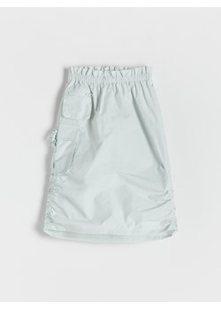 Reserved - Spódnica z kieszeniami cargo - jasnoturkusowy ze sklepu Reserved w kategorii Spódnice dziewczęce - zdjęcie 173768457