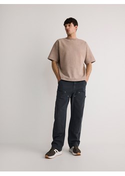Reserved - Spodnie loose fit - ciemnoszary ze sklepu Reserved w kategorii Spodnie męskie - zdjęcie 173769008