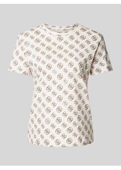 T-shirt z nadrukiem z logo model ‘NOMIE’ ze sklepu Peek&Cloppenburg  w kategorii Bluzki damskie - zdjęcie 173769626