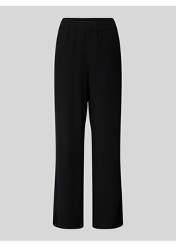 Spodnie materiałowe o rozkloszowanym kroju z elastycznym pasem model ‘CHIARA’ ze sklepu Peek&Cloppenburg  w kategorii Spodnie damskie - zdjęcie 173769678