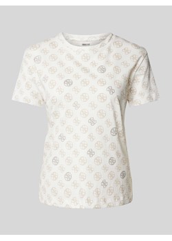 T-shirt z nadrukiem z logo model ‘NOMIE’ ze sklepu Peek&Cloppenburg  w kategorii Bluzki damskie - zdjęcie 173769697