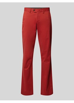 Chinosy o kroju tapered fit z kieszeniami z tyłu ze sklepu Peek&Cloppenburg  w kategorii Spodnie męskie - zdjęcie 173769708