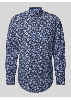 Koszula casualowa regular fit z kołnierzykiem typu kent ze sklepu Peek&Cloppenburg  w kategorii Koszule męskie - zdjęcie 173769719