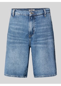 Szorty jeansowe o kroju regular fit z wpuszczanymi kieszeniami model ‘TAMMY’ ze sklepu Peek&Cloppenburg  w kategorii Szorty - zdjęcie 173769756
