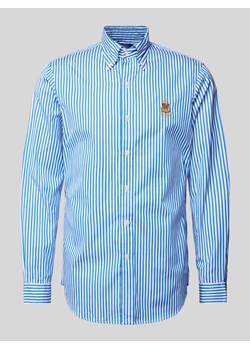 Koszula casualowa o kroju classic fit z wyhaftowanym logo ze sklepu Peek&Cloppenburg  w kategorii Koszule męskie - zdjęcie 173769765