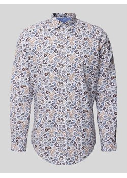 Koszula casualowa regular fit z kołnierzykiem typu kent ze sklepu Peek&Cloppenburg  w kategorii Koszule męskie - zdjęcie 173769768