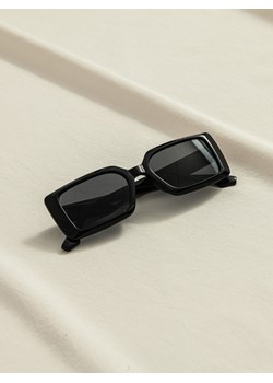 Okulary damskie przeciwsłoneczne 075ALR - czarne ze sklepu Edoti w kategorii Okulary przeciwsłoneczne damskie - zdjęcie 173769979