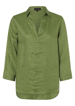 Franco Callegari Damska bluzka lniana Kobiety len groszkowy jednolity ze sklepu vangraaf w kategorii Bluzki damskie - zdjęcie 173770657