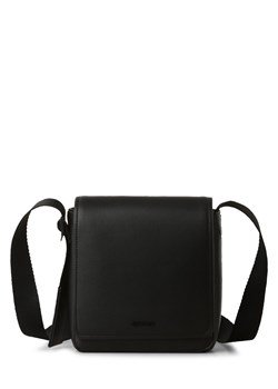 Calvin Klein Męska torba na ramię Mężczyźni Sztuczna skóra czarny jednolity ze sklepu vangraaf w kategorii Torby męskie - zdjęcie 173770687