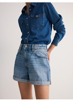 Reserved - Szorty jeansowe - niebieski ze sklepu Reserved w kategorii Szorty - zdjęcie 173771887