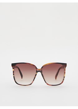 Reserved - Okulary przeciwsłoneczne - brązowy ze sklepu Reserved w kategorii Okulary przeciwsłoneczne damskie - zdjęcie 173772007