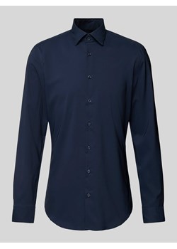 Koszula biznesowa o kroju Super Slim Fit z kołnierzykiem typu kent ze sklepu Peek&Cloppenburg  w kategorii Koszule męskie - zdjęcie 173772916