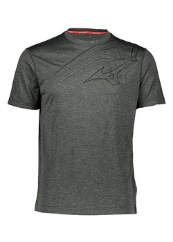 Mizuno Koszulka &quot;Core Graphic&quot; w kolorze antracytowym do biegania ze sklepu Limango Polska w kategorii T-shirty męskie - zdjęcie 173773177
