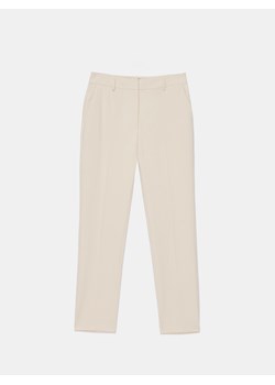 Mohito - Beżowe spodnie cygaretki - beżowy ze sklepu Mohito w kategorii Spodnie damskie - zdjęcie 173774196