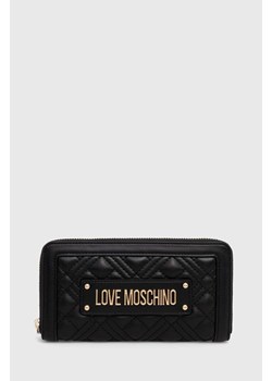 Love Moschino portfel damski kolor czarny JC5600PP1LLA0000 ze sklepu ANSWEAR.com w kategorii Portfele damskie - zdjęcie 173775606