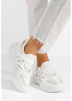 Białe sneakersy damskie Playas ze sklepu Zapatos w kategorii Buty sportowe damskie - zdjęcie 173775916