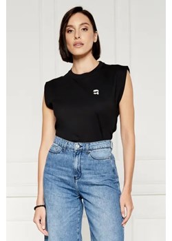 Karl Lagerfeld Top | Regular Fit ze sklepu Gomez Fashion Store w kategorii Bluzki damskie - zdjęcie 173776838