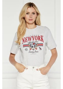 Tommy Jeans T-shirt | Regular Fit ze sklepu Gomez Fashion Store w kategorii Bluzki damskie - zdjęcie 173777016