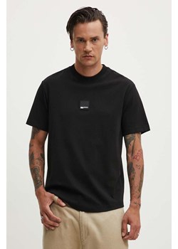 Karl Lagerfeld Jeans t-shirt bawełniany męski kolor czarny z aplikacją 245D1705 ze sklepu ANSWEAR.com w kategorii T-shirty męskie - zdjęcie 173779439