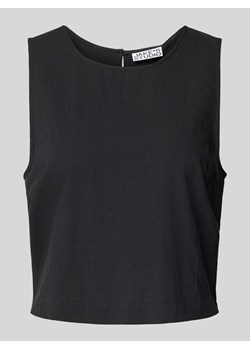 Top bluzkowy z okrągłym dekoltem ze sklepu Peek&Cloppenburg  w kategorii Bluzki damskie - zdjęcie 173780059