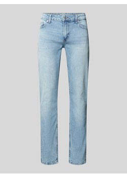 Jeansy o kroju slim fit z 5 kieszeniami model ‘LOOM’ ze sklepu Peek&Cloppenburg  w kategorii Jeansy męskie - zdjęcie 173780137