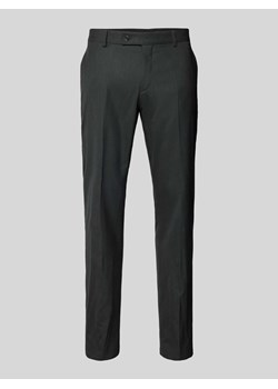 Spodnie do garnituru o kroju tapered fit w kant ze sklepu Peek&Cloppenburg  w kategorii Spodnie męskie - zdjęcie 173780178