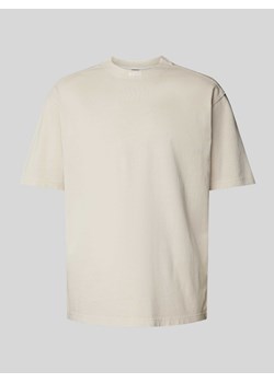 T-shirt o kroju oversized z wyhaftowanym logo ze sklepu Peek&Cloppenburg  w kategorii T-shirty męskie - zdjęcie 173780305
