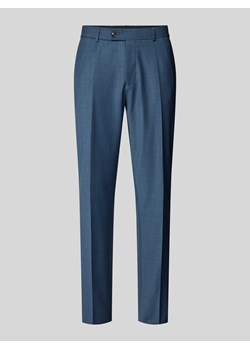 Spodnie do garnituru o kroju tapered fit w kant model ‘Cole’ ze sklepu Peek&Cloppenburg  w kategorii Spodnie męskie - zdjęcie 173780398
