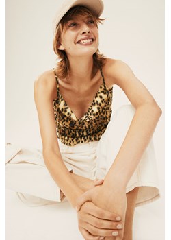 H & M - Top na ramiączkach - Żółty ze sklepu H&M w kategorii Bluzki damskie - zdjęcie 173780655