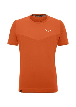 Salewa Koszulka &quot;Lavaredo&quot; w kolorze pomarańczowym ze sklepu Limango Polska w kategorii T-shirty męskie - zdjęcie 173780987